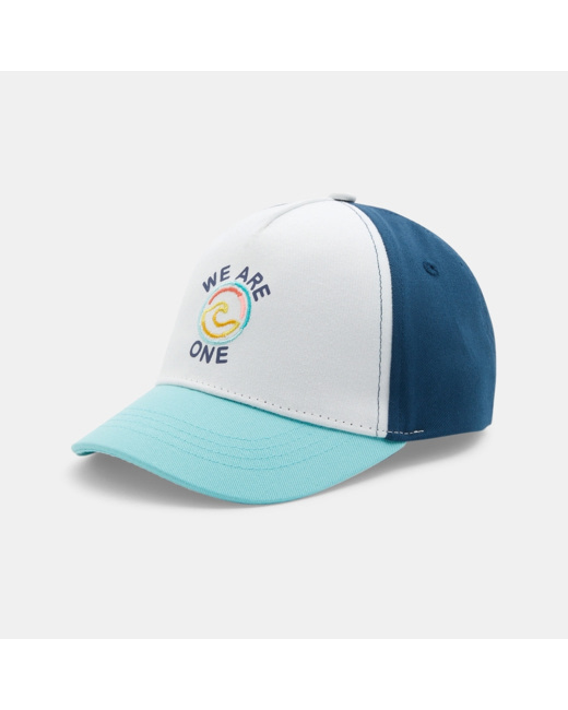 Casquette colorblock bleue garçon
