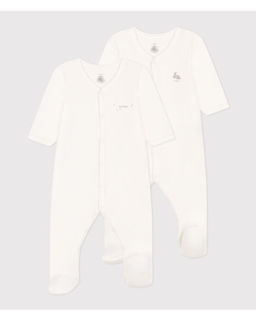 Lot de 2 pyjama bébé en velours variante 1