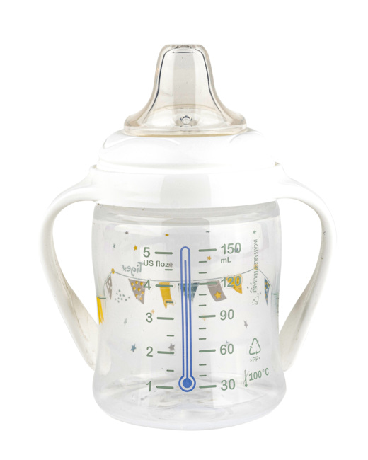 Biberon - Tasse de transition 150ml Embout Silicone avec poignées - Temperature Control