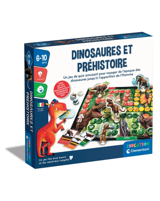 Jeu éducatif Dinosaures et préhistoire