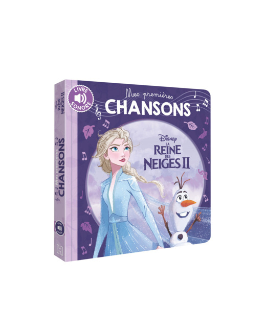 Livre sonore- Mes premières chansons - La reine des neiges 2