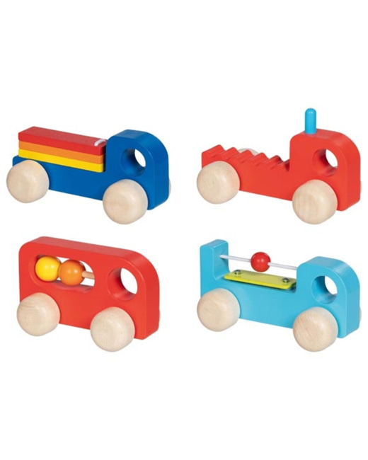 Lot de 4 véhicules musicaux