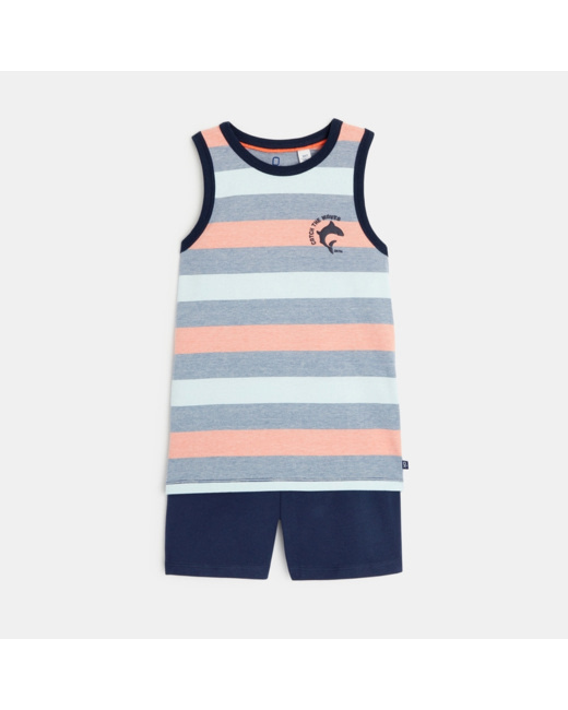 Pyjama d'été 2 pièces en jersey garçon