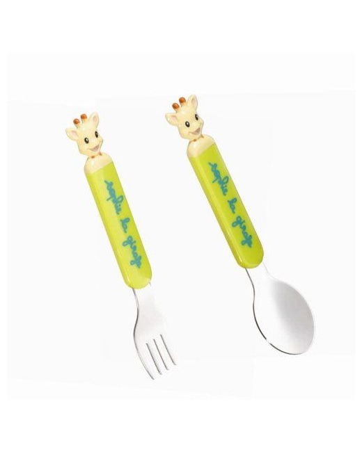 2 Cuillères En Silicone Souple Pour Bébé - Apprentissage Alimentaire, Anneau De Dentition, Sans BPA, Forme Girafe - 6