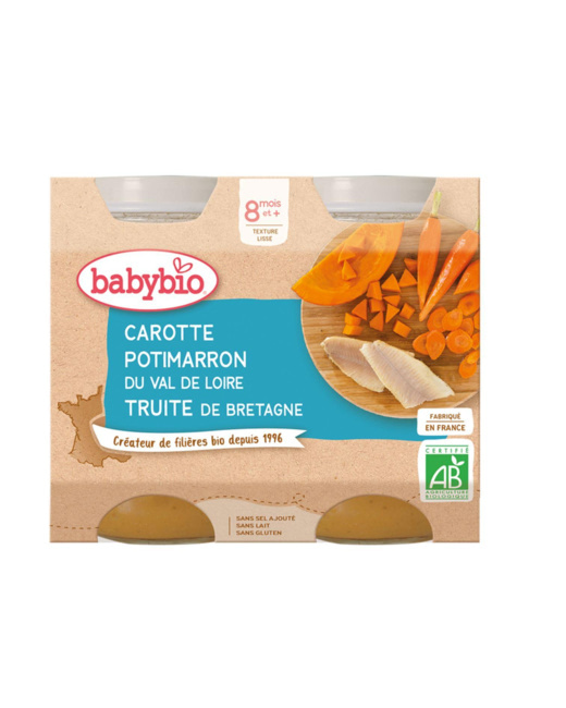 Carotte Potimarron du Val de Loire Truite de Bretagne