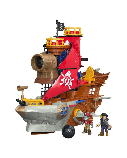 Figurine Bateau Pirate Requin Imaginext