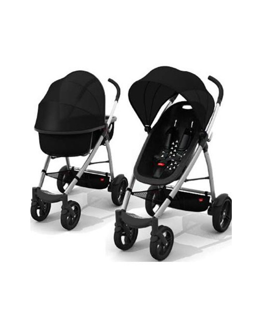 Poussette duo smart et nacelle peanut