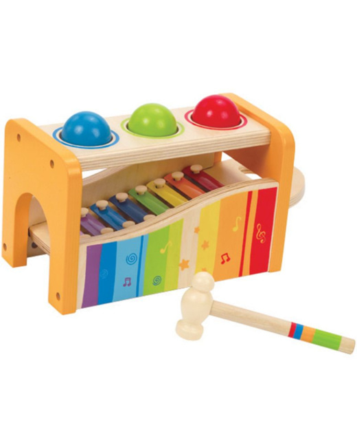 Banc à marteler avec xylophone