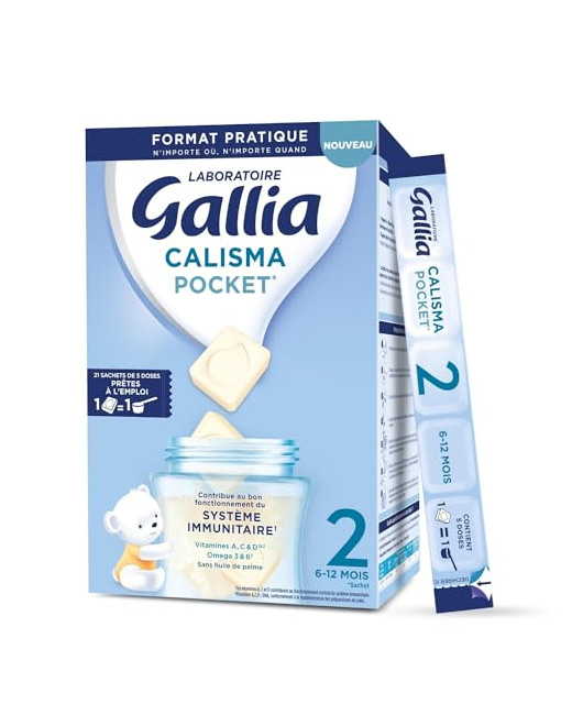 Calisma POCKET 2, Lait en poudre en doses pré-mesurées