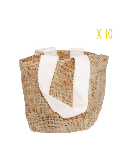 Sac À Fleur En Jute