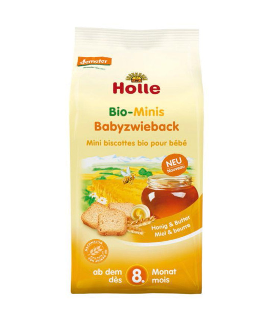 Mini biscottes bio pour bébé