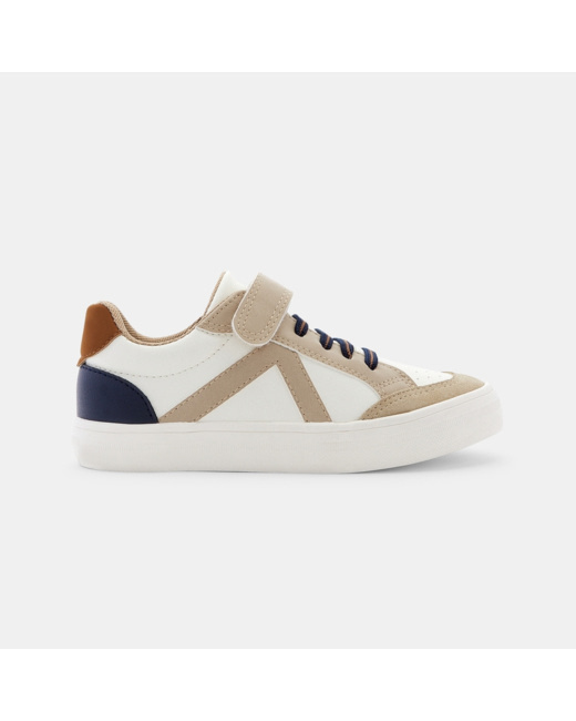 Baskets street basses beige garçon