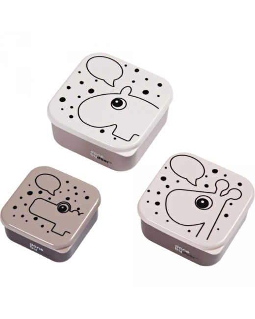 Lot de 3 Boîtes à goûter