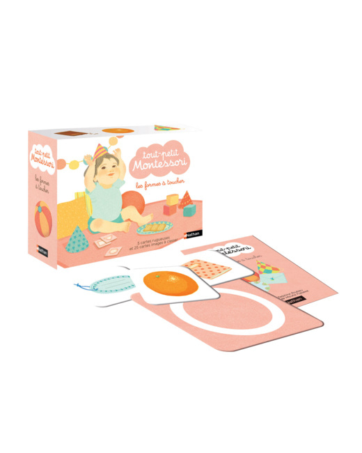 Tout-petits montessori les formes à toucher