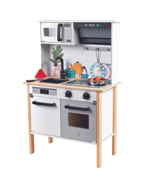 Cuisine interactive en bois 2