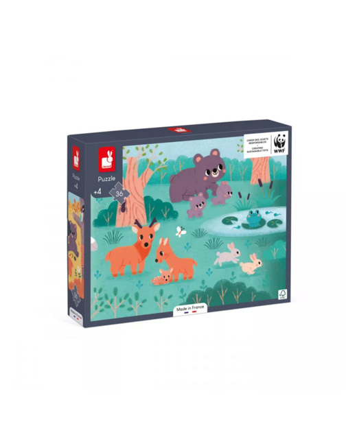 Puzzle Panoramique 4 saisons 36 pièces