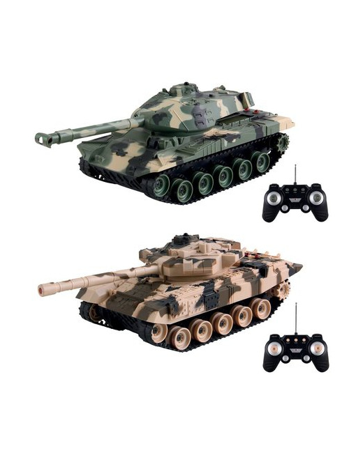 Coffret 2 tanks radiocommandés