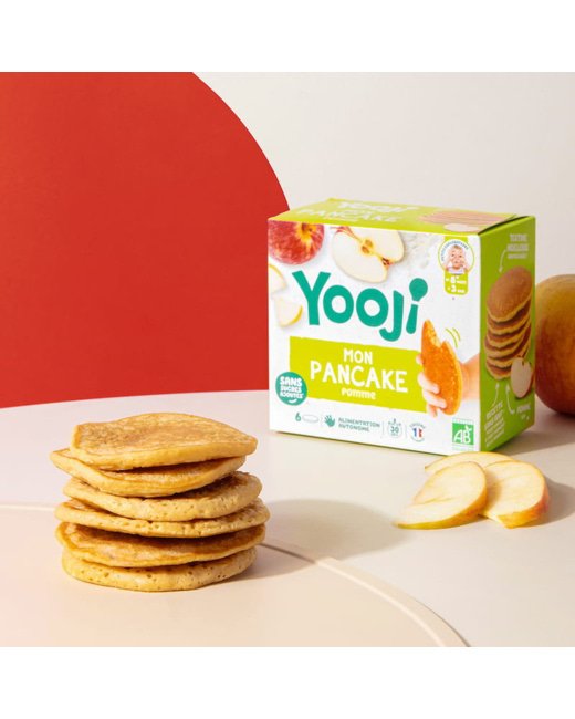 Pancake : Pomme - 6 pancakes - Idéal diversification et DME