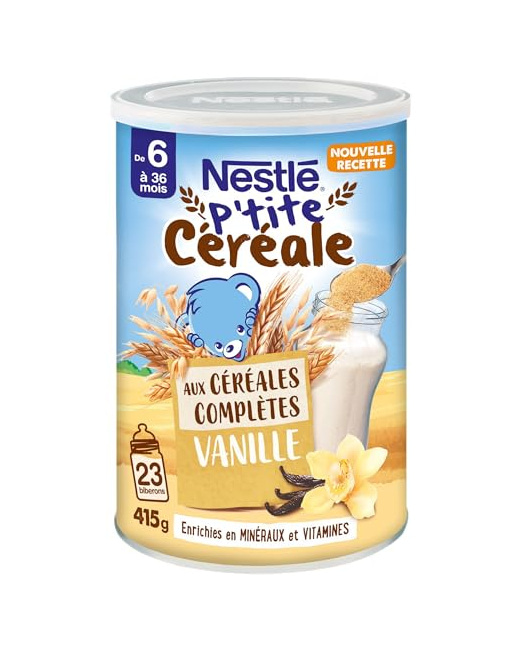 P'tite céréale - Céréales complètes vanille