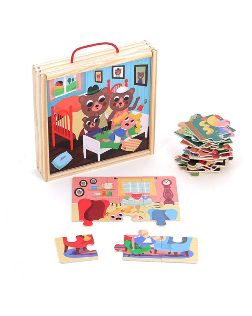 4 puzzles Boucle d'or