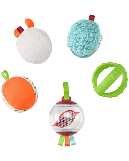 Cinq boules sensorielles