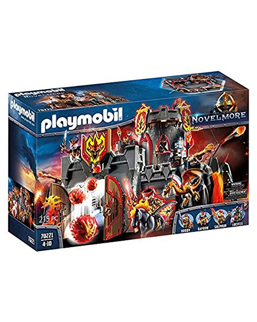 Playmobil Novelmore - Forteresse volcanique des Burnham Raiders