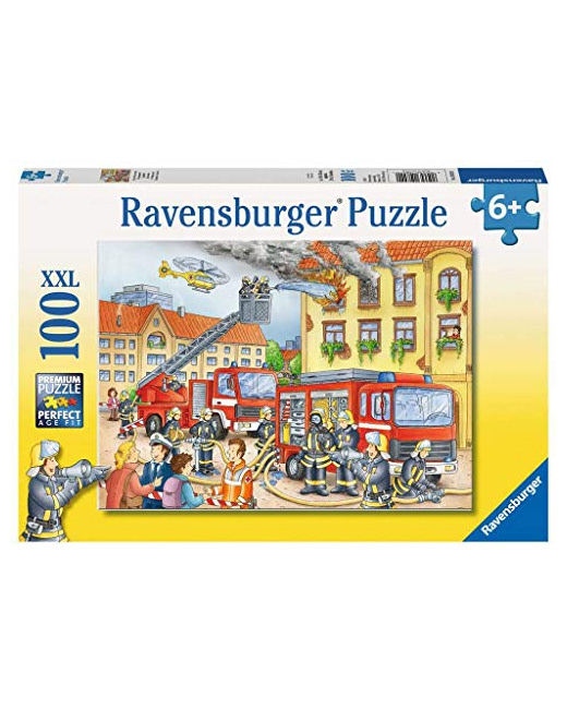 Puzzle XXL - Nos pompiers - 100 pièces
