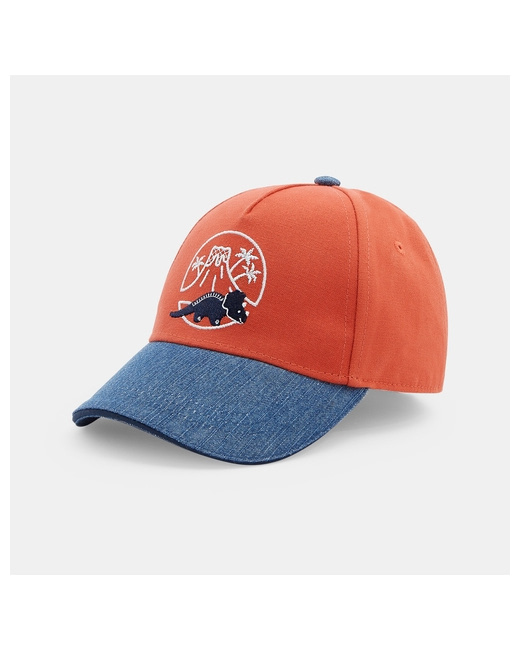 Casquette bi-matière dinosaure