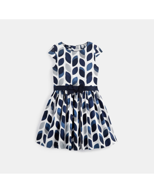 Robe de cérémonie bleue fille