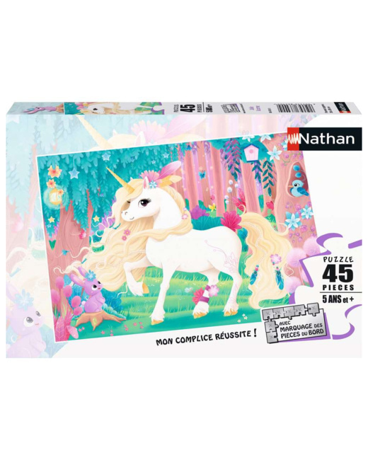 Puzzle Jolie licorne - de 5 ans