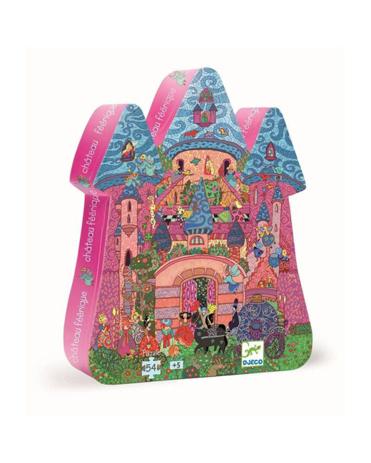 Puzzle silhouette Château féerique