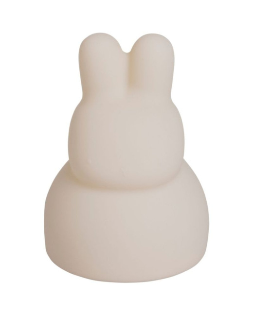 Veilleuse musicale en silicone Lapin Warm linen