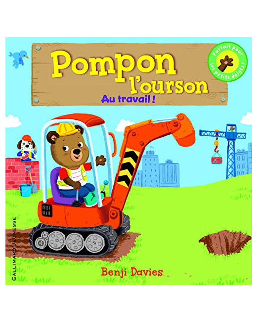 Pompon l'ourson : au travail !
