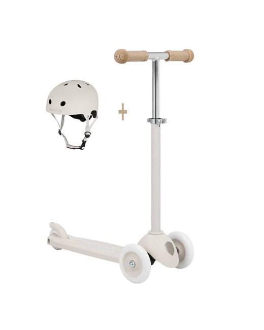 Trottinette et casque ECO
