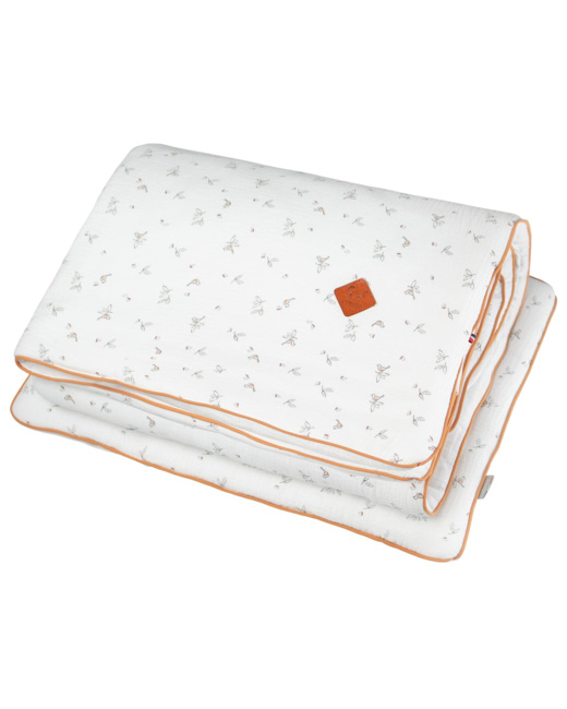Couette et oreiller - prêt à dormir, gaze de coton, Melody