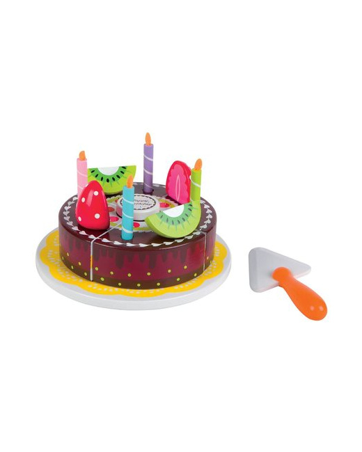 Set de jeu en bois Mon gâteau d'anniversaire  