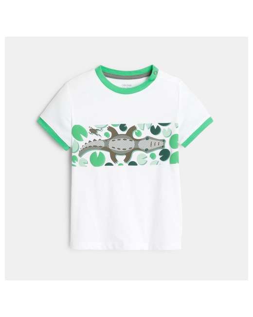 T-shirt crocodile coton fantaisie