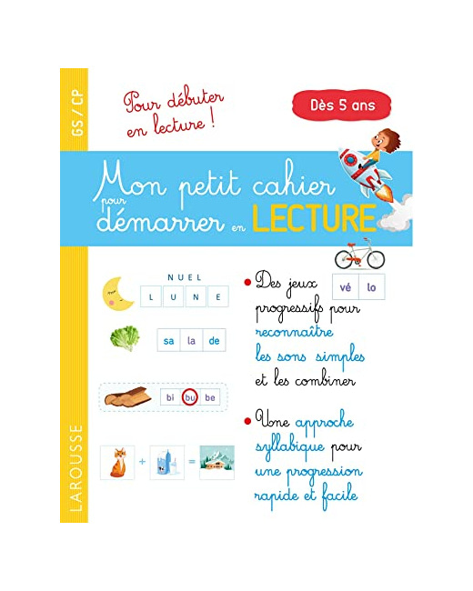 Mon petit cahier pour démarrer en lecture
