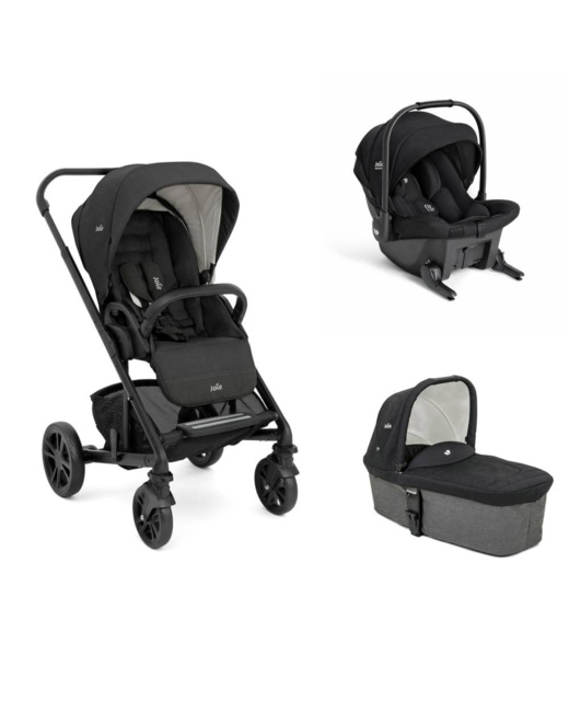 Poussette Trio Chrome + Siège auto Sprint + Nacelle chrome