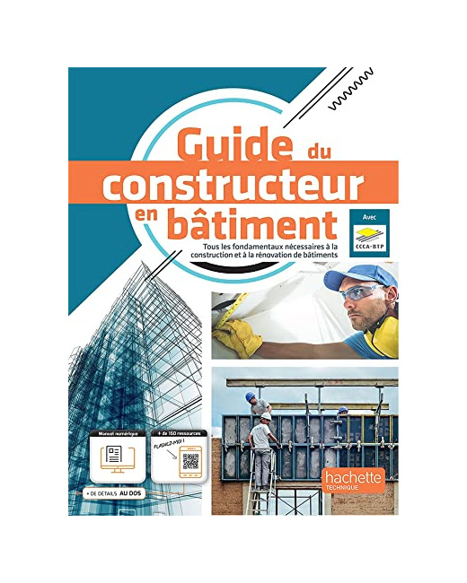 Guide du constructeur en Bâtiment - livre élève - Éd. 2022