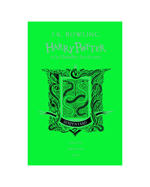 Livre Harry Potter Et La Chambre Des Secrets - Edition Serpentard