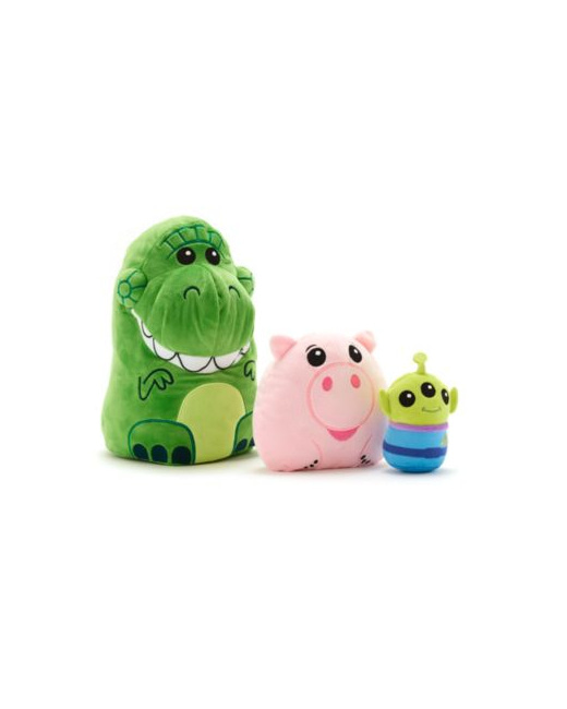Trio de peluches empilables Toy Story