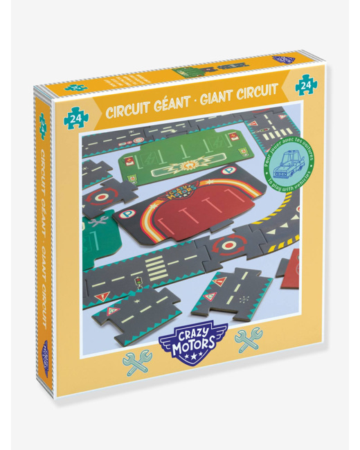 Circuit de ville-puzzle géant