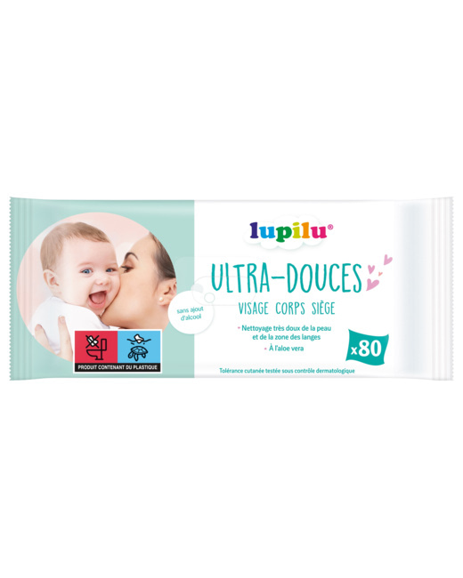 Lingettes pour bébé Ultra-douces