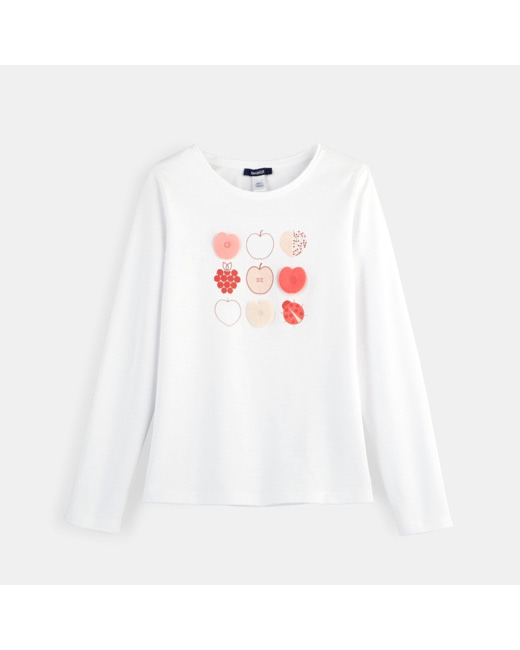 T-shirt personnalisable rose fille