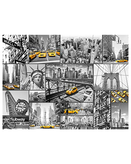 Puzzle - Pomme de couleur New York - 1500 pièces