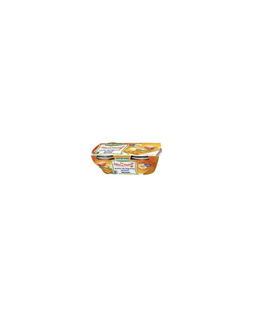LES IDEES DE MAMAN panier de légumes jambon 2x200 g dès 8 mois