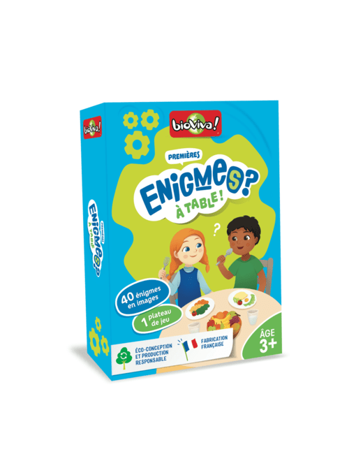 Jeu éducatif Mes Premières Enigmes - A table !
