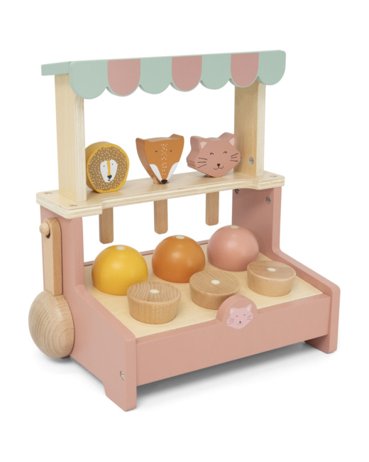 Stand de glaces en bois