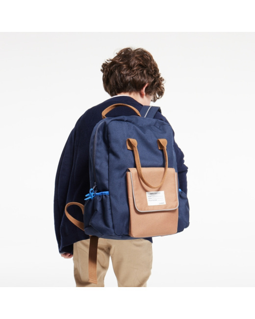 Sac à dos spécial rentrée des classes bleu garçon